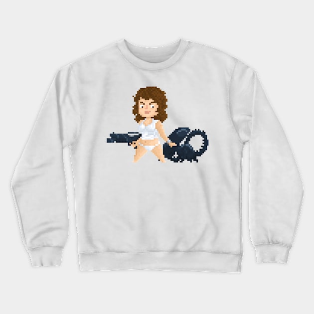 Alien & Ripley Crewneck Sweatshirt by YayPixel